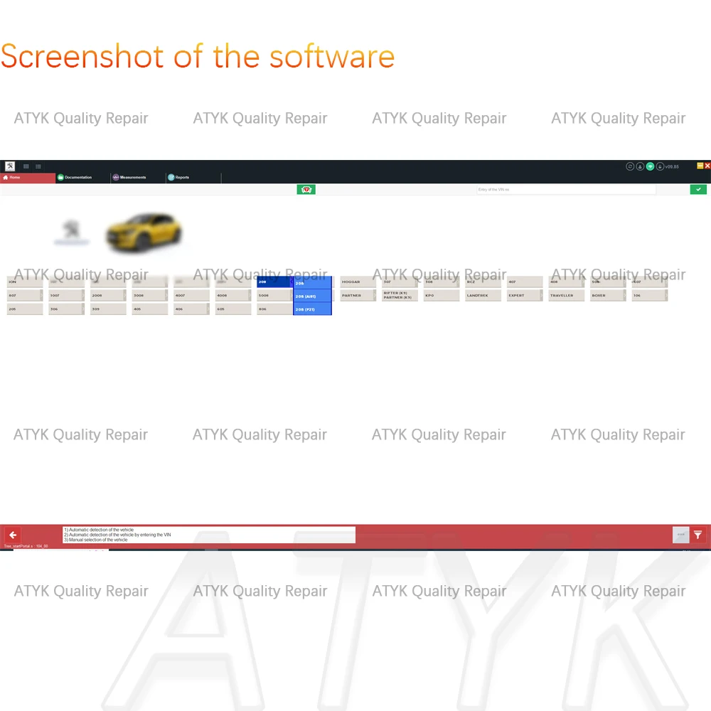 Диагностический сканер Diagbox V9.85 с трещинами для адаптации PP2000 ...