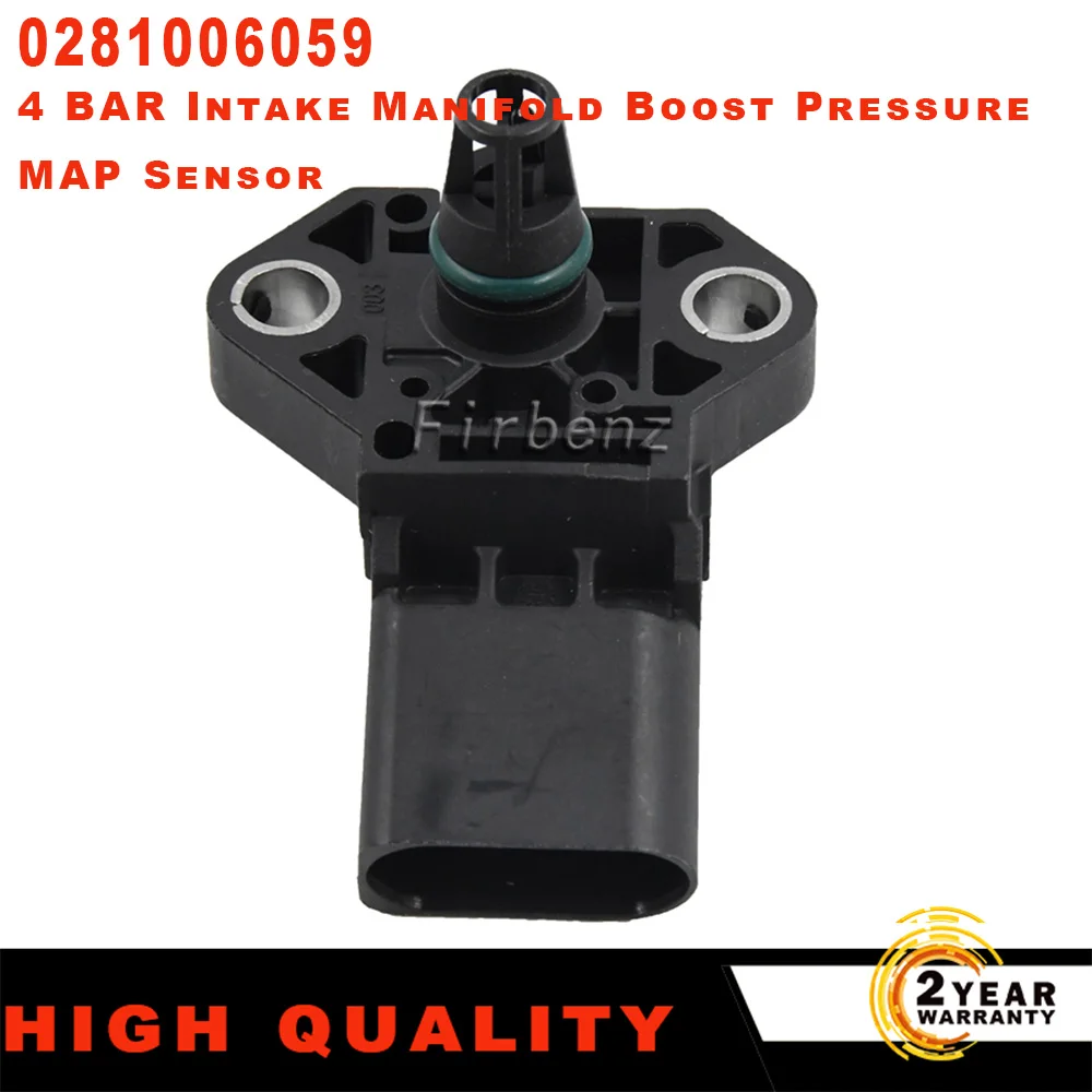

0281006059 Intake Manifold Air Pressure Sensor For VW SKODA AUDI SEAT