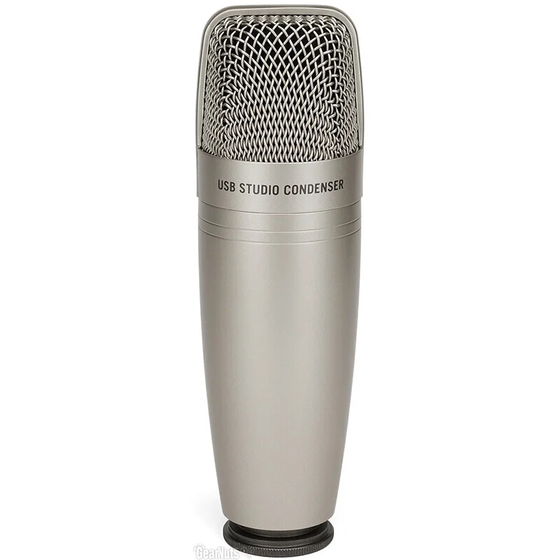 Samson C01U Pro USB Studio Condenser Microphone with Real-time monitoring large diaphragm condenser microphone for broadcasting |