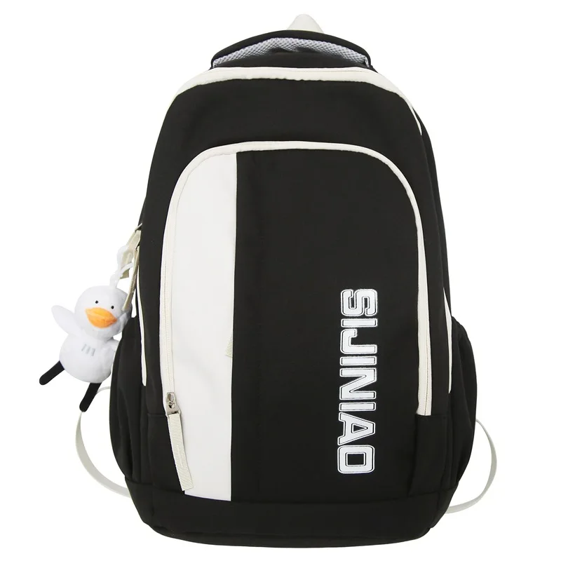 

High School Bags for Teenagers Girls Boys Student Backpack Women Nylon Bookbag Korean Bagpack