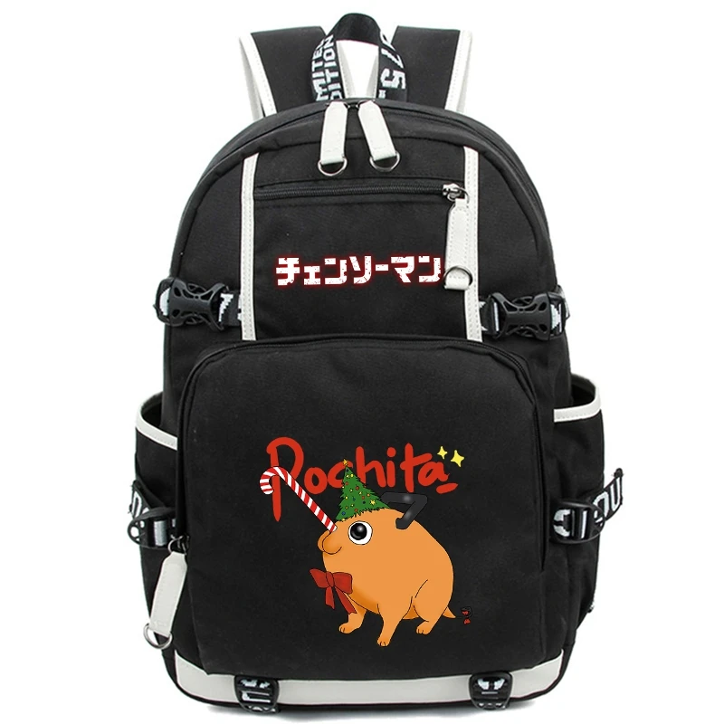 

Anime Chainsaw Man Student Boy Girl Schoolbag Backpack Children Teenager Cartoon Bagpack Waterproof School Bag Mochilas