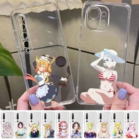 fhnblj dragon maid phone case for samsung s20 ultra s30 for redmi 8 for xiaomi note10 for huawei y6 y5 cover