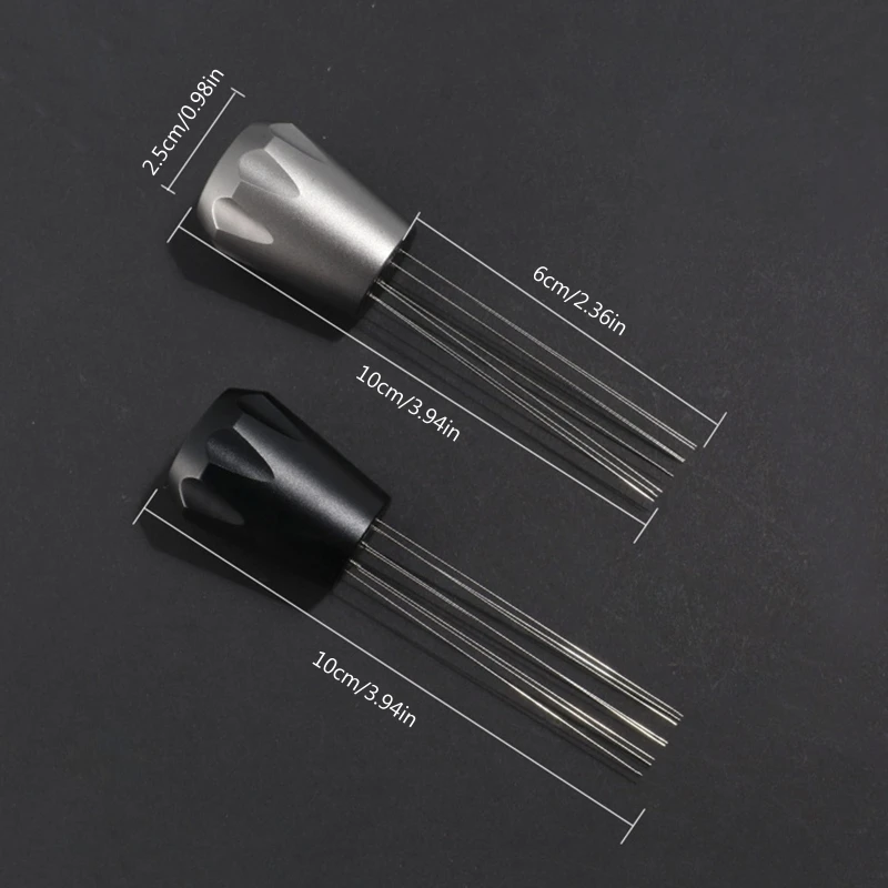 

Espresso Stirring Needle Uniform Efficient Stirring Professional Barista Tool Coffee Powder Distributor With Handle 2022 New