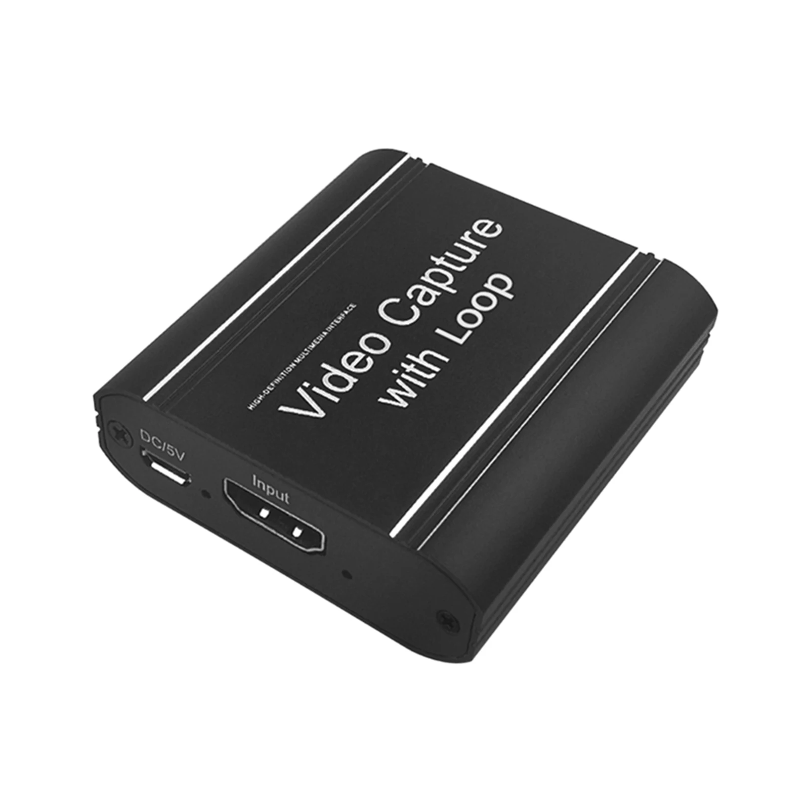 

USB3.0 Conference PC Audio Aluminum Alloy 1080P 60fps Online Teaching Game Video Card Live Streaming Broadcast Computer