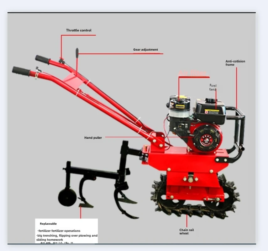 культиваторы мини-сельское хозяйство сельскохозяйственное оборудование