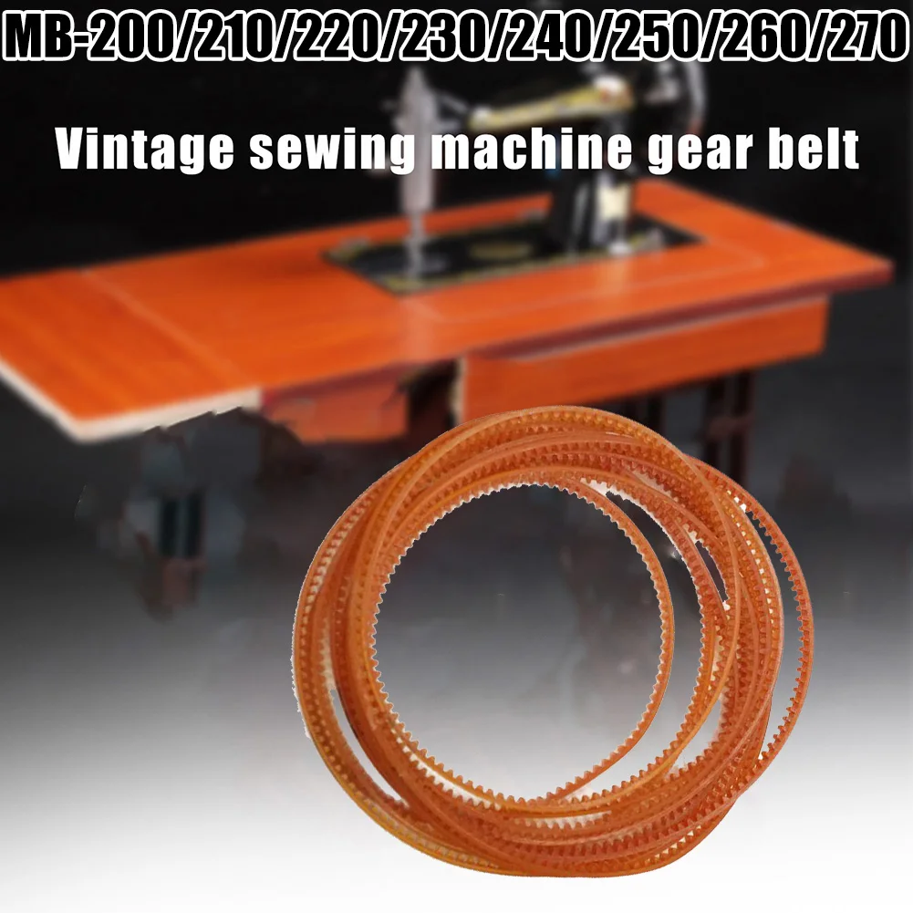 

Sewing Machine Small Strap Gear V Belt Motor Drive Household Serger Overlock Supplies Tools MB-200 210 220 230 240 250 260 270