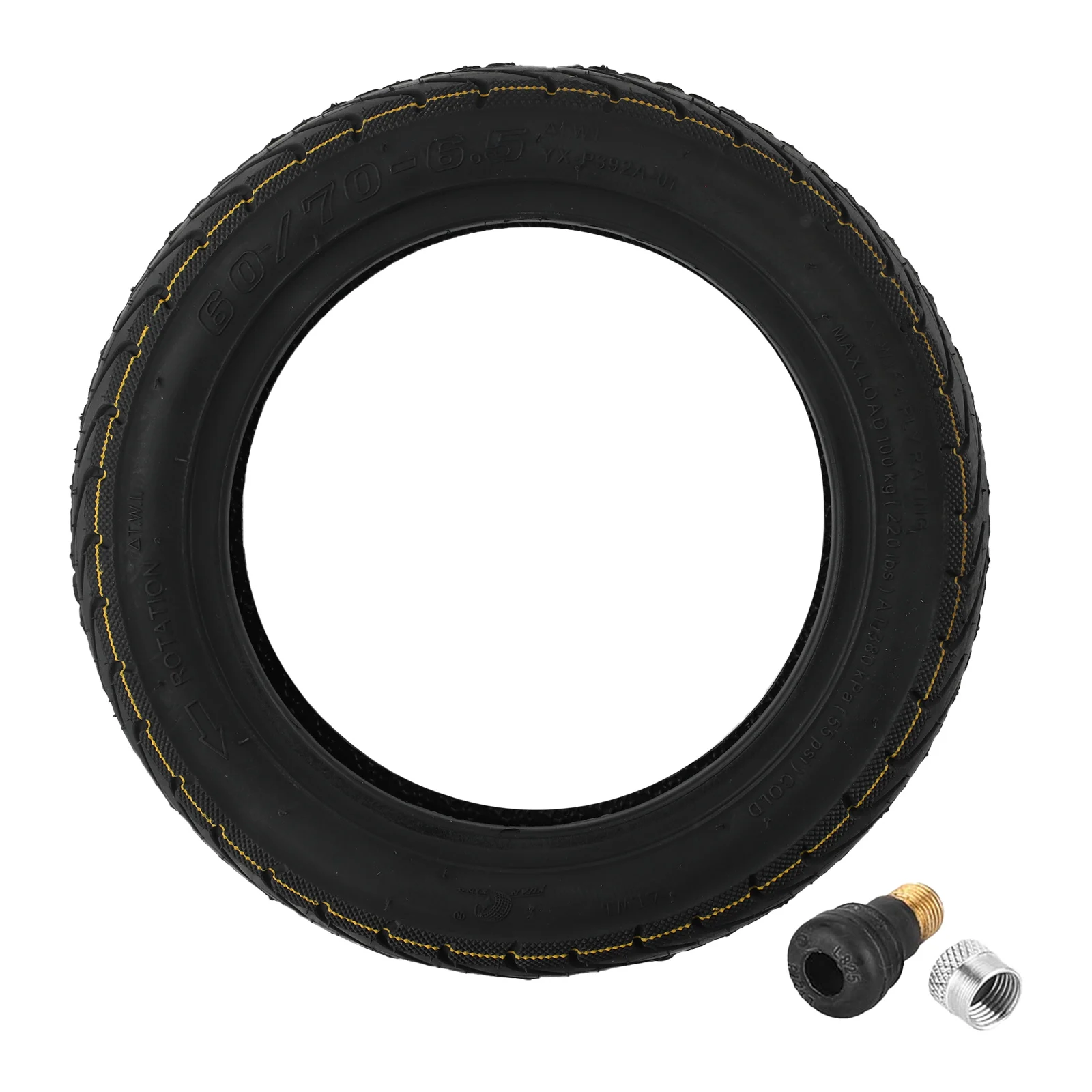 10-дюймовая бескамерная шина 60706 5 совместимых с электрическим скутером Ninebot Max