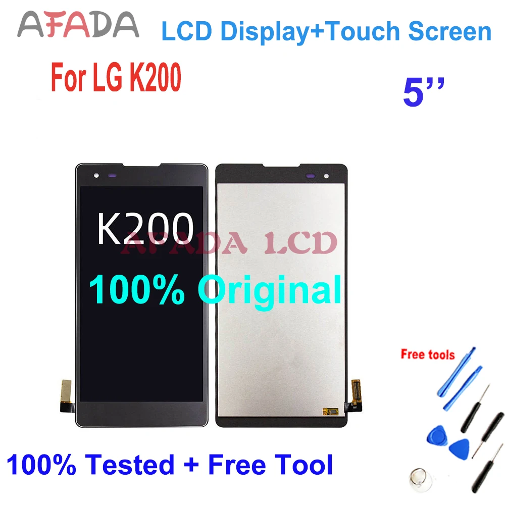 ЖК-экран для LG X Style K200, ЖК-дисплей с сенсорным экраном и дигитайзером для ЖК-дисплея K200DS K200, ЖК-дисплей в сборе с рамкой для замены телефона