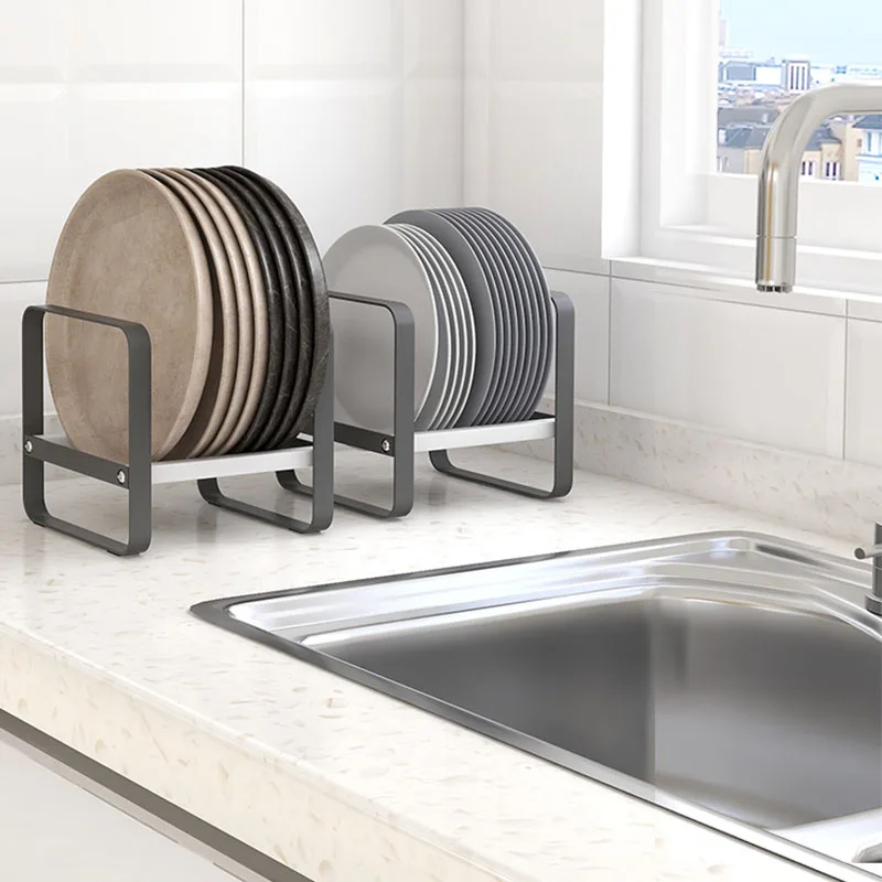 kitchen organizer cabinet shelves plates dishes storage chopping board bowl cup holder dish drain closet rack desktop shelf free global shipping