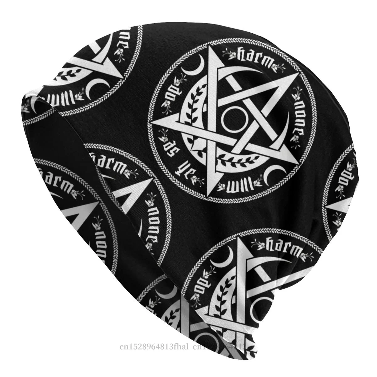 

Шапочка Do As Ye Will, мужские зимние шапочки, облегающие шапки, шапка в готическом стиле для мужчин, женщин, мужчин, новые тканевые шапки