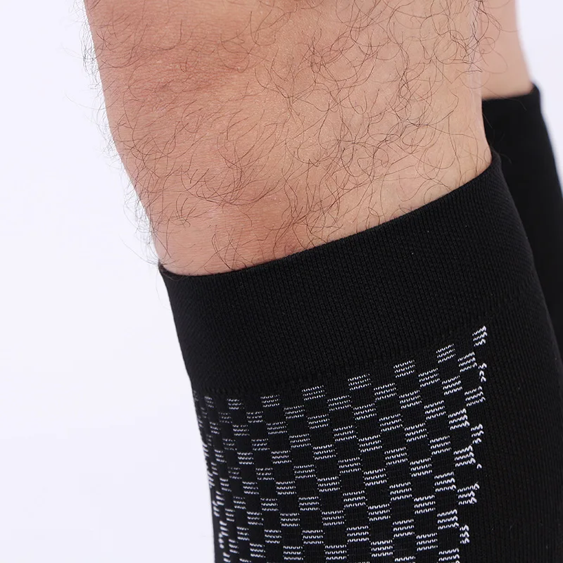 Men's And women's Cycling Socks Nylon Fabric High Tube Compression Socks Outdoor Fitness Sports Soccer Socks