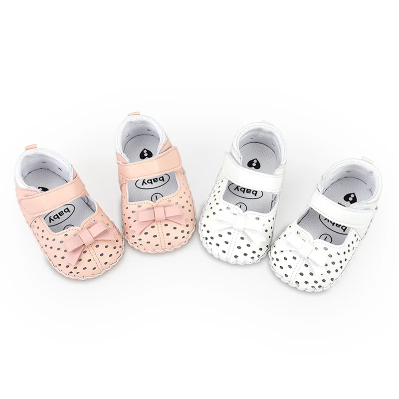 

Blotona Baby Girl Summer Shoes, Breathable Anti-Slip Soft Sole Home Street Casual Cutout Sandal Shoes 0-18Months