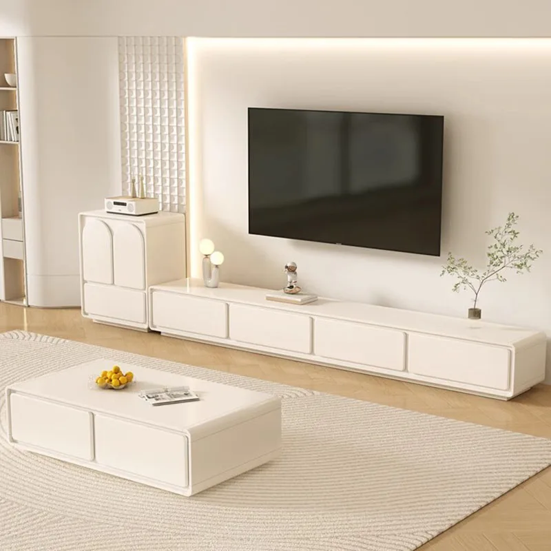 

Television Storage Mueble Tv Mobile Floating Shelf White Lowboard Tv Stand Livingroom Floating Moveis Para Casa Garden Furniture