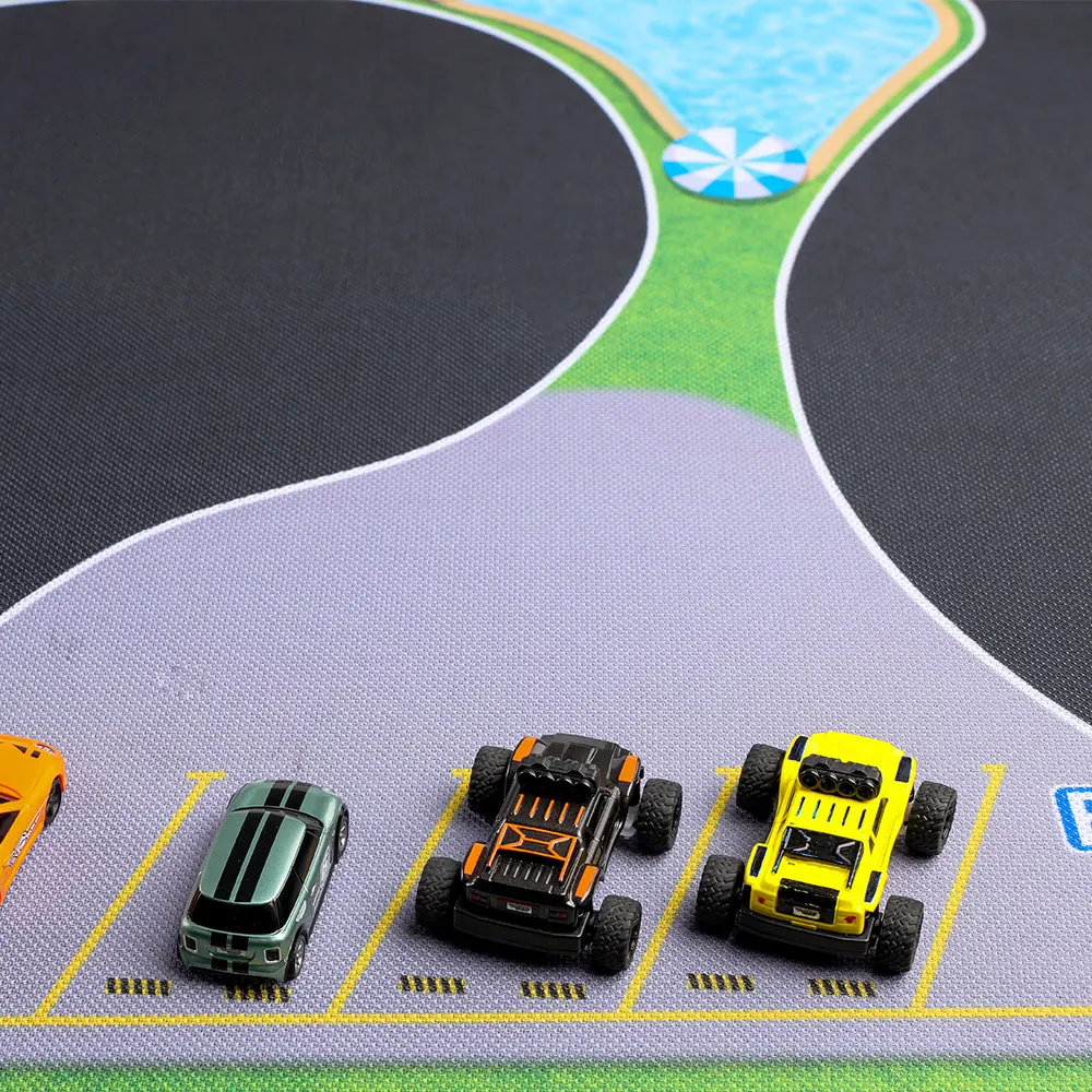 160x90cm Mini Car Track Fit for Different Scale RC Car Turbo Racing 1/76 Mini RC Car Race Track images - 6
