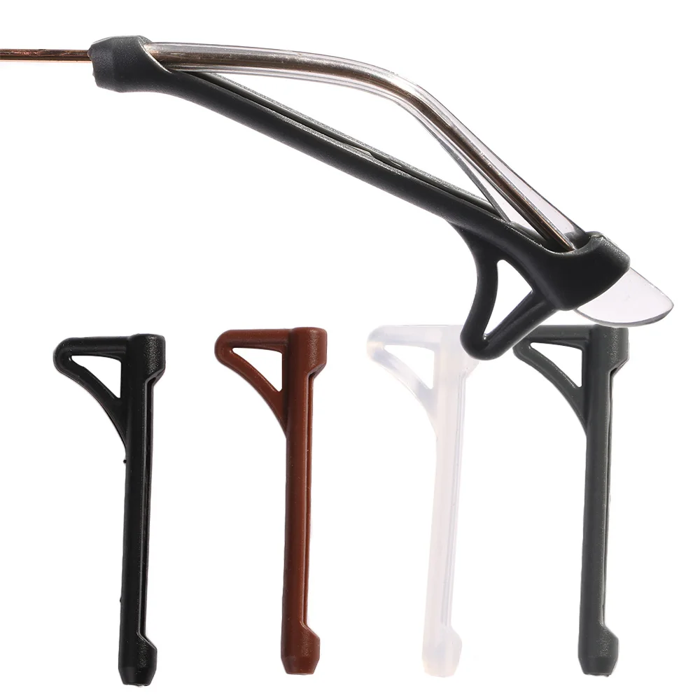 

1 Pair New Silicone Glasses Anti-slip Cover Ear Hook Anti-lost Glasses Legs Sleeve Holder For Sunglasses Glasses Accessories