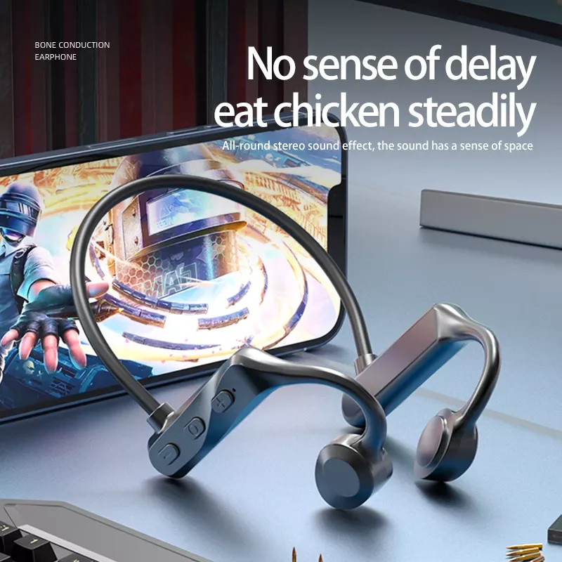 

K69 Bone Conduction Headphones TWS Wireless Sports Earphone Fone Bluetooth Headset Handsfree With mic For Running Gaming Headset