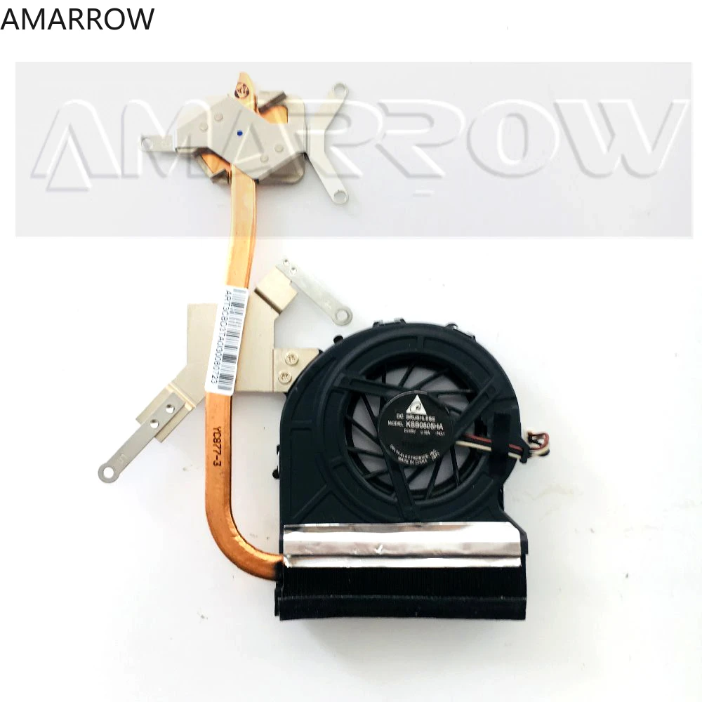 Оригинальный радиатор для ноутбука, охлаждающий вентилятор, кулер для процессора TOSHIBA P300D, P300, P305, A300D, Охлаждающий радиатор