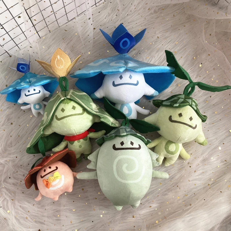 

10/20cm Genshin Impact Game Sumeru Aranara Plush Toys Cotton Doll Pillow Cosplay Cartoon Props Accessories Gifts