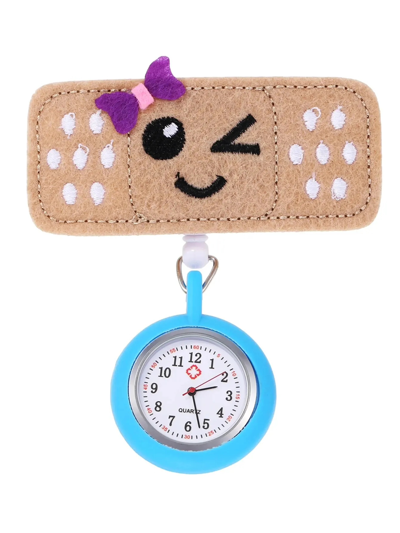 Модные простые женские карманные часы для медсестер