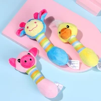 funny squeaker dog supplies sound dog toys duck pig plush pet puppy toy funny animal shape chewing toy for small medium dogs