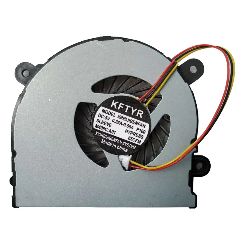 

Laptop CPU Cooler Fan For MSI S6000 X600 CLEVO 7872 C4500 By ADDA AB6505HX-J03 AB6605HX-J03 6-31-W25HS-100 BS5005HS-U89