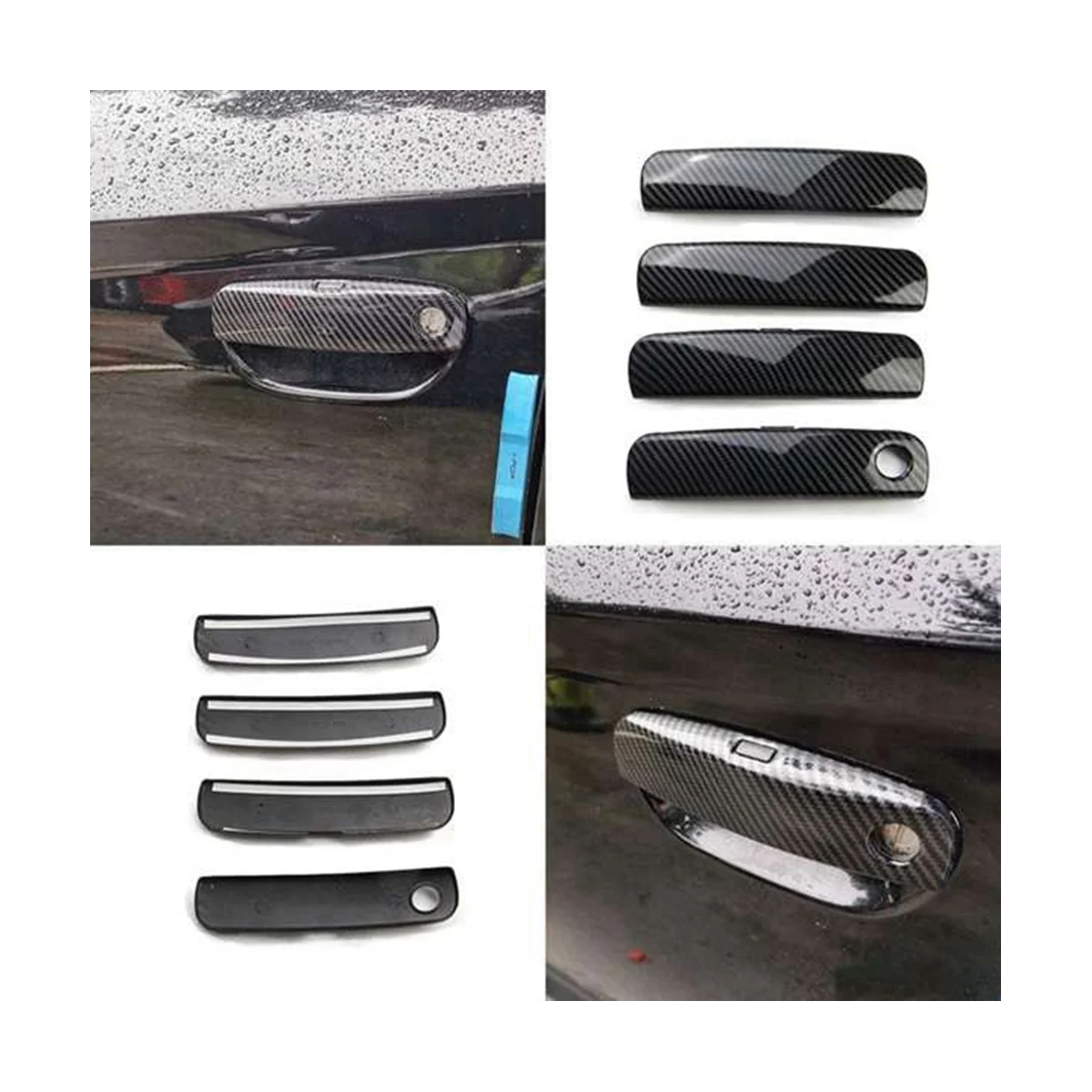 Протектор дверной ручки чехол на дверную ручку автомобиля для Dodge Charger Warhorse SRT RT