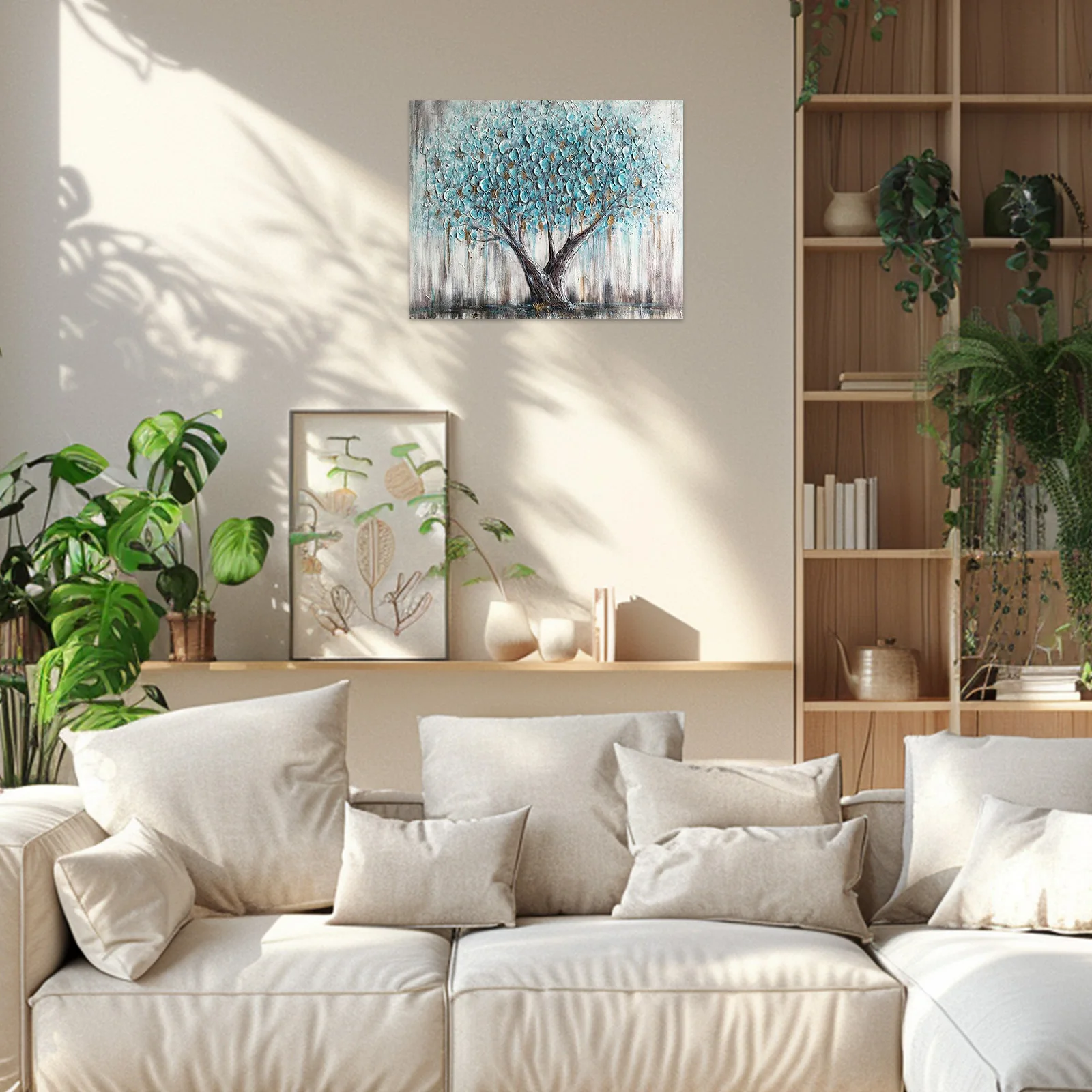 Цифровая живопись сделай сам без рамки ручная роспись искусственная акриловая