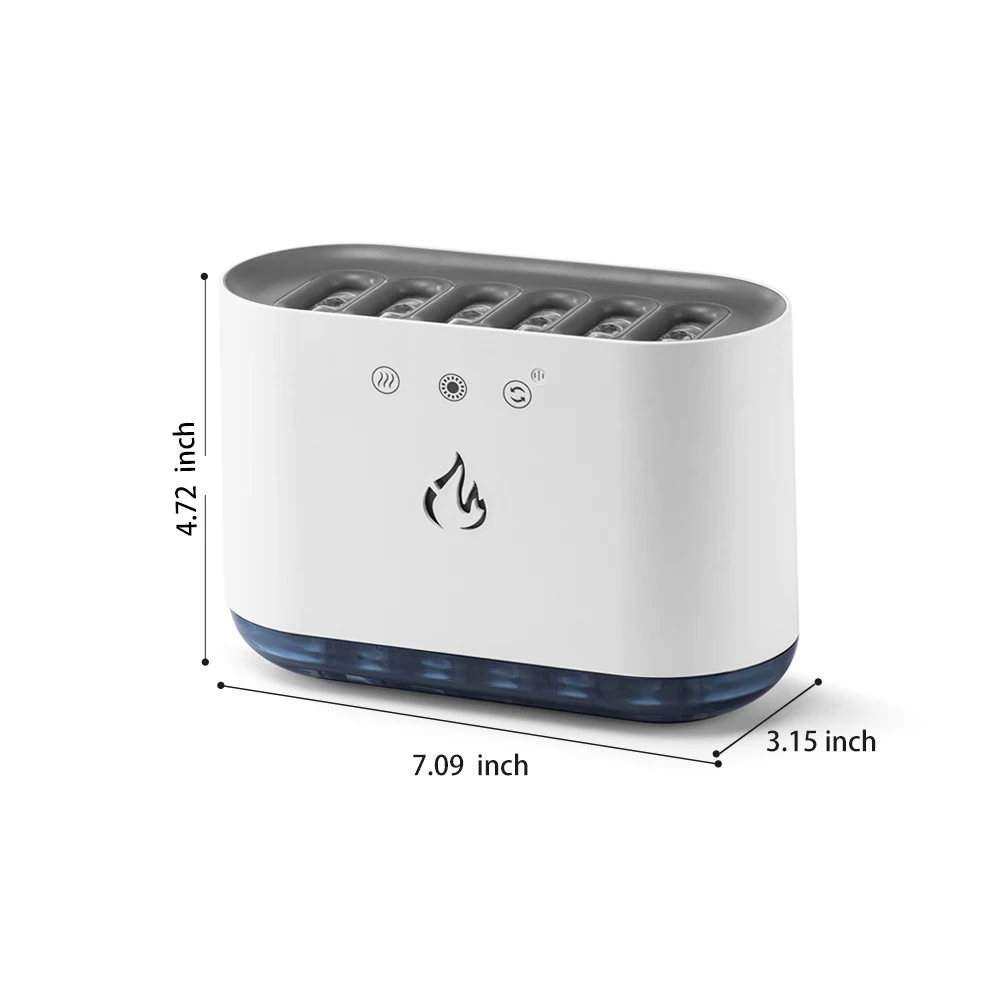 Музыкальный ритм увлажнитель воздуха с несколькими насадками очиститель