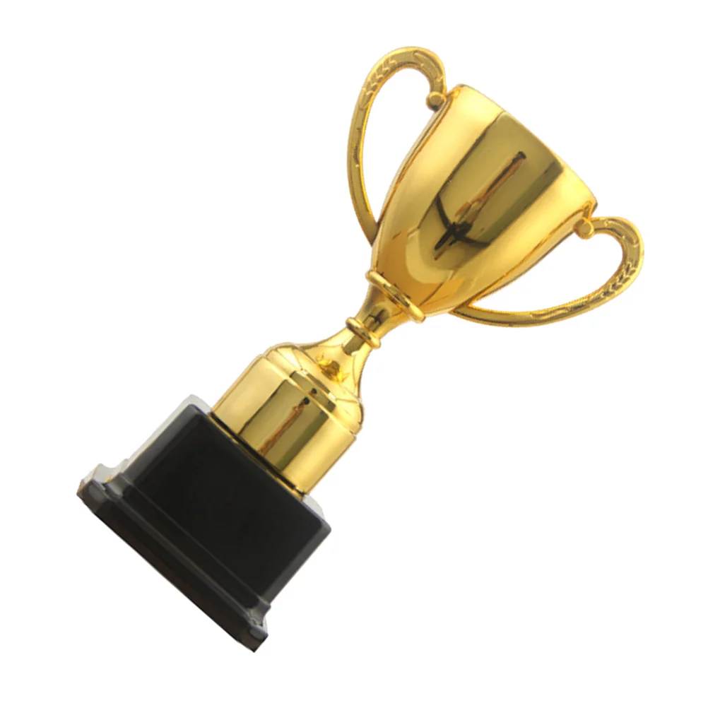 

1 Pc Mini Reward Prize Plastic Award Trophy Prize Cup Toy Model for Kids Football