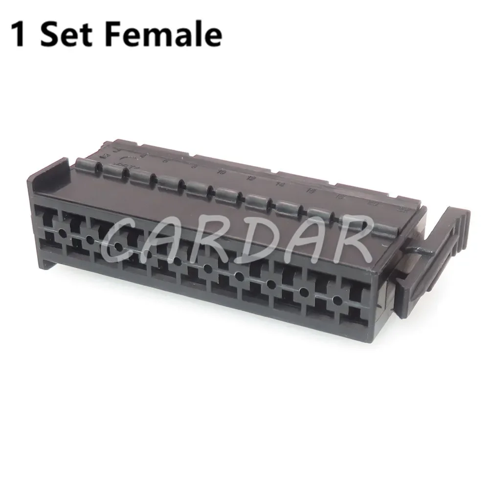 

1 комплект, 22-контактный 1-929504-7, автомобильный электрический провод, мужской и женский, незапечатанная розетка переменного тока в сборе 929505-7 929504-7, автоматический разъем 1-929505-7