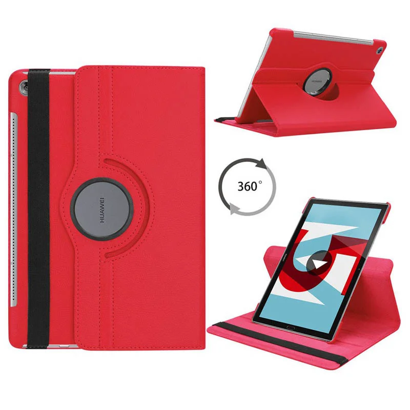 

For Huawei MediaPad M5 10.8 Tablet Case 360 Rotating Bracket Leather Cover For Huawei MediaPad M5/M5 Pro 10.8"2018 Fundas Coques