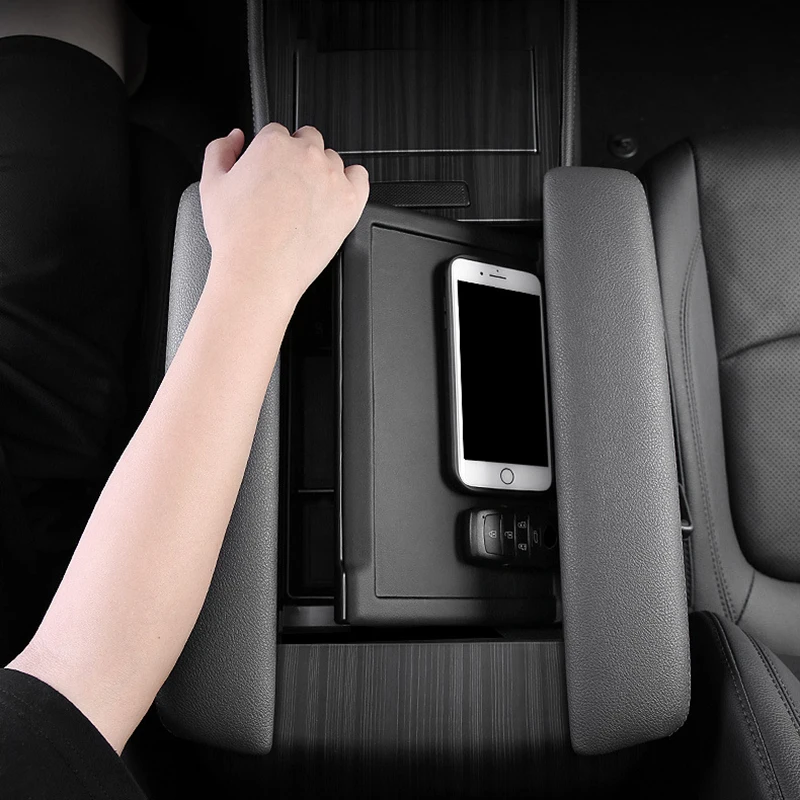 

Car Central Armrest Cover Pad Articles Anti-drop Armrest Box Leak Proof Trims For Toyota Sienna Granvia 2021 2022 2023