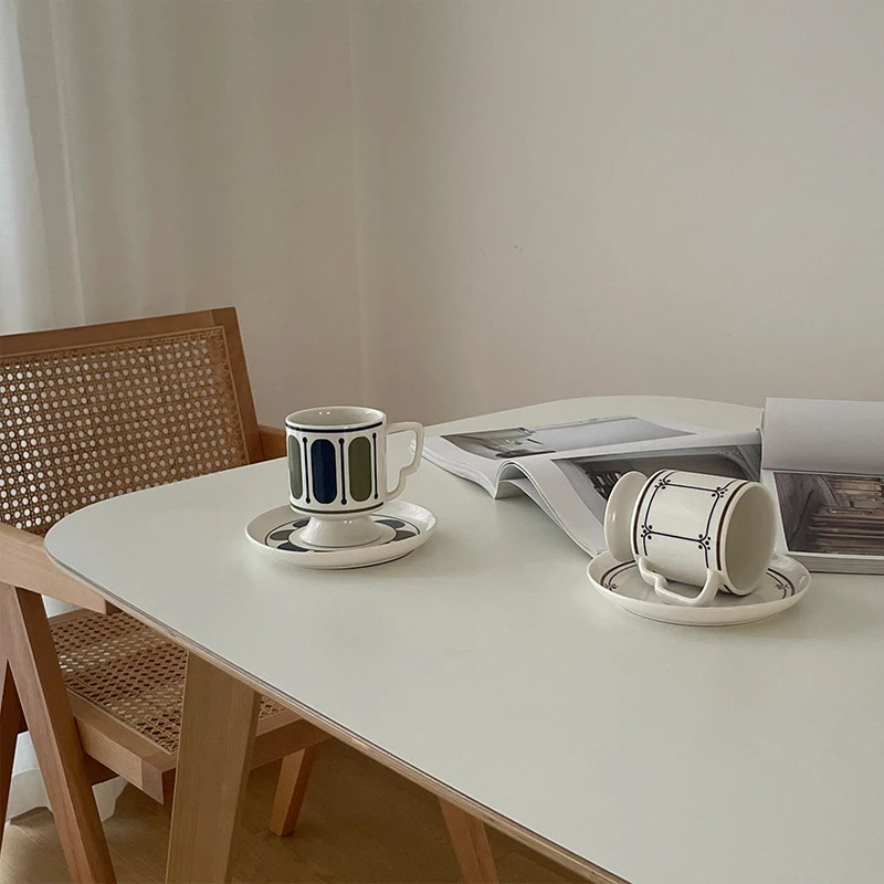 Винтажный бокал кофейная чашка с ушной ручкой в виде бабочки креативная