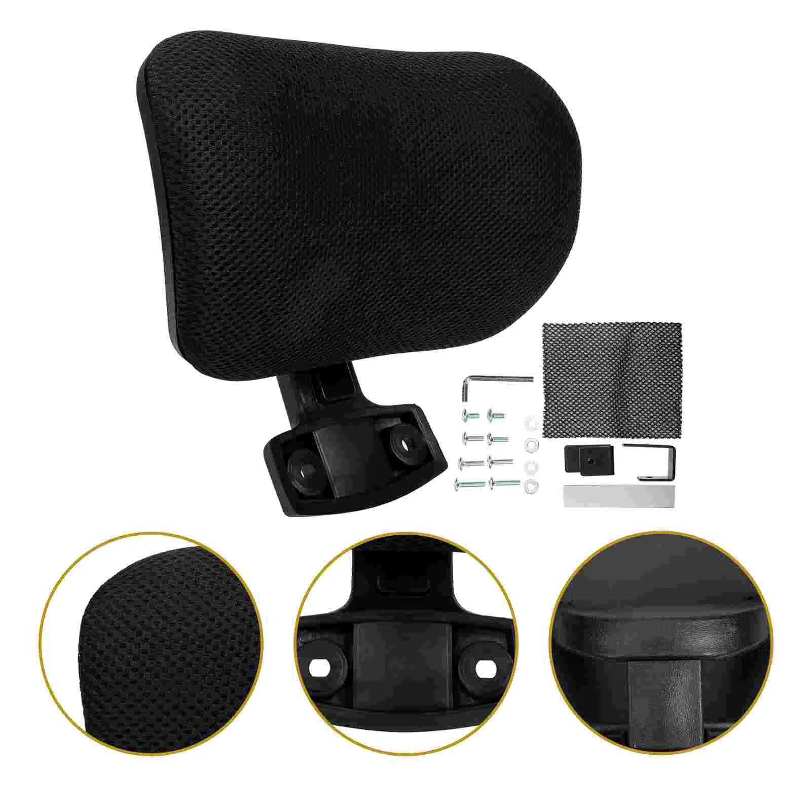 

Chair Head Rest Attachment Adjustable Chair Pillow Height Headrest Neck Protection Pillows Lean Retrofit Work Sponge Office