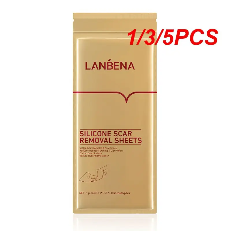 

1/3/5PCS Efficient Acne Scar Removal Surgery Scar Removal Silicone Gel Sheet Therapy Patch for Acne Trauma Burn Scar Skin Repair