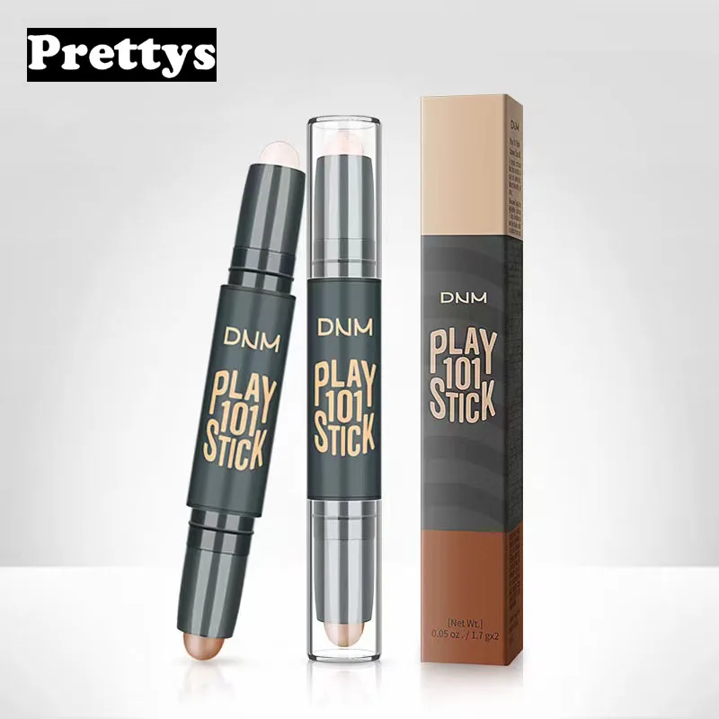 

5PC Color Double Head Concealer Foundation Highlighter Shadow Pen Contour Stick Waterproof Matte Face Corrector Makeup Maquiagem