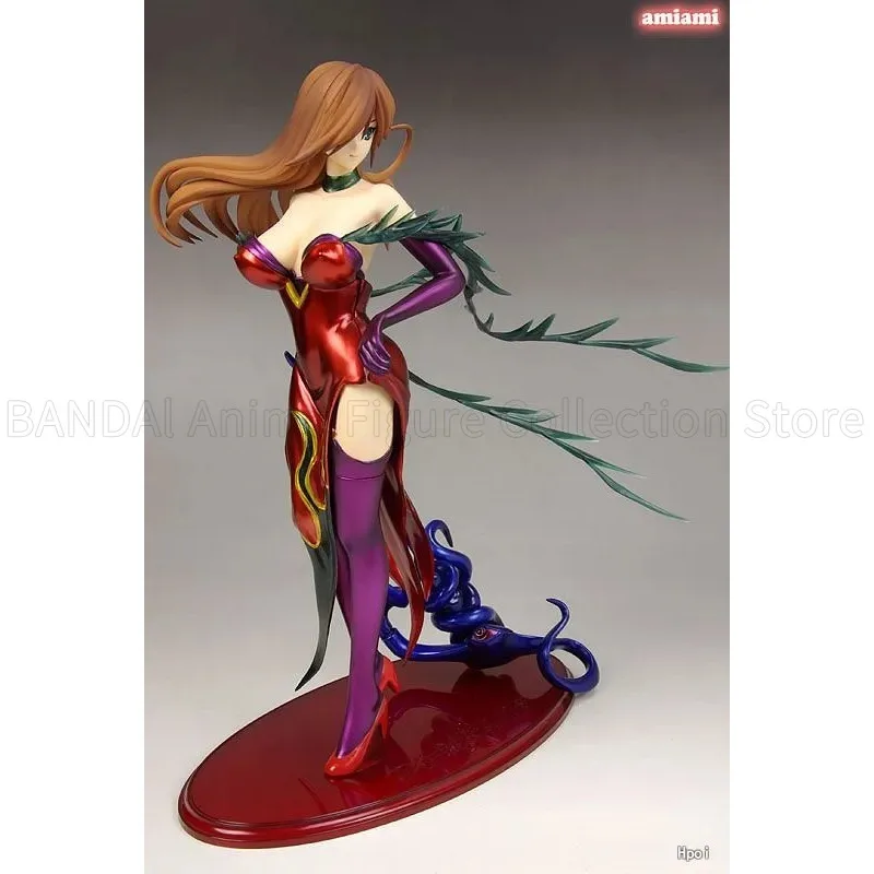 Фото В наличии Оригинальная модель MegaHouse Excellent Model CORE Queen's Blade Rebellion P-4 Nyx Flame Master Анимационные фигурки Подарки на день рождения №3