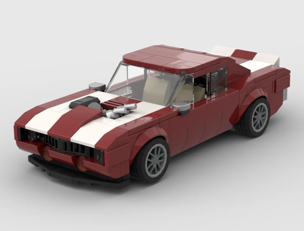 2024 Камаро Chevrolet City Speed Champions Racer Cars Спортивный автомобиль Строительные блоки Moc