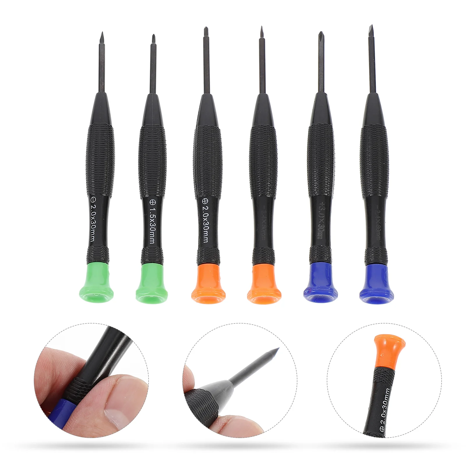 

6Pcs Useful Multipurpose Hand Repair Tool Mini Screwdriver Precision Screwdriver Set