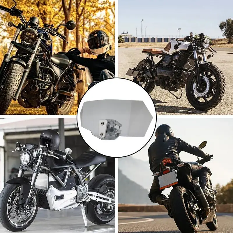 Ветрозащитный экран для мотоцикла регулируемые удлинительные зажимы удлинитель
