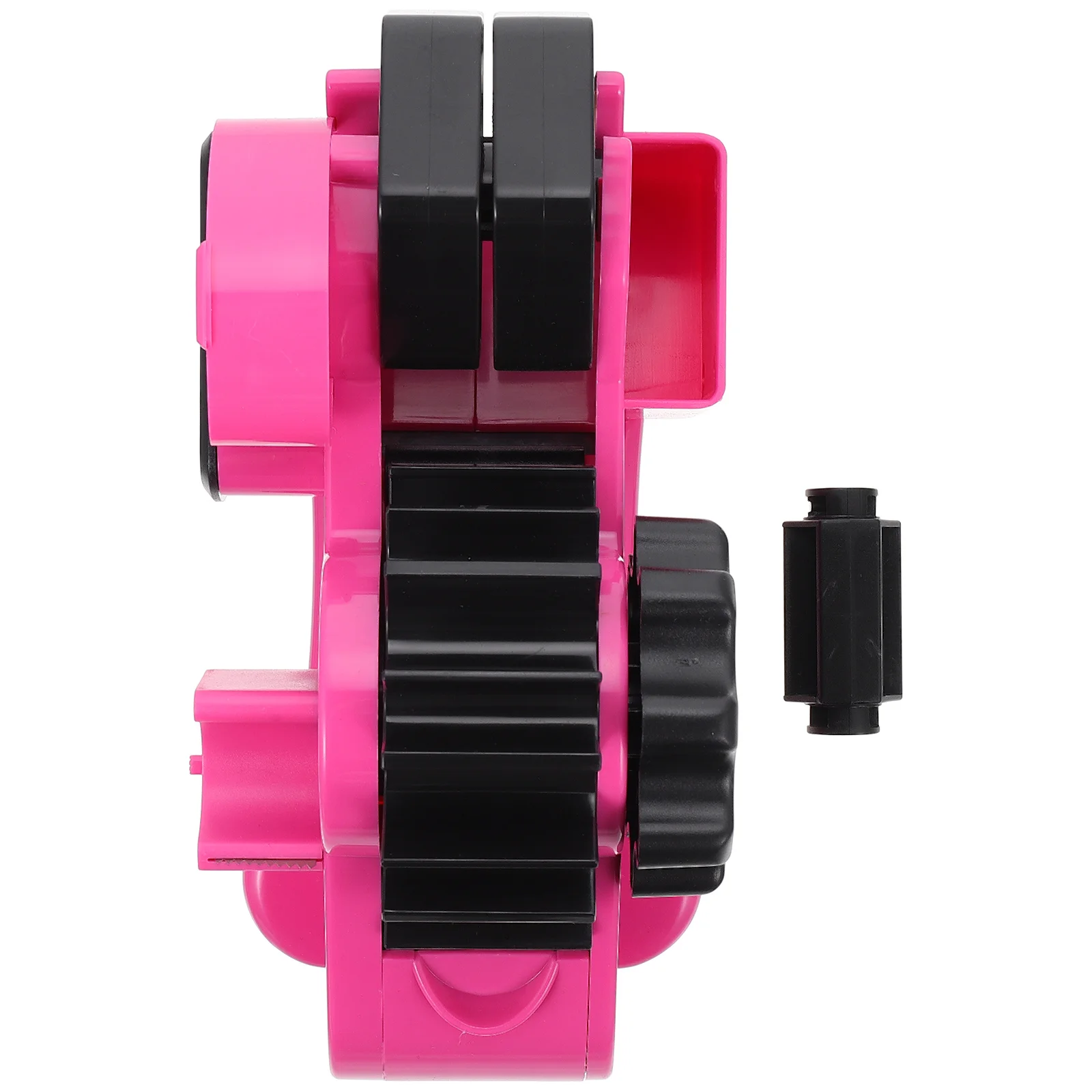 

Transparent Tape Heat Desktop Dispenser Plastic Bracket Convenient Abs Semi-automatic Press Stand