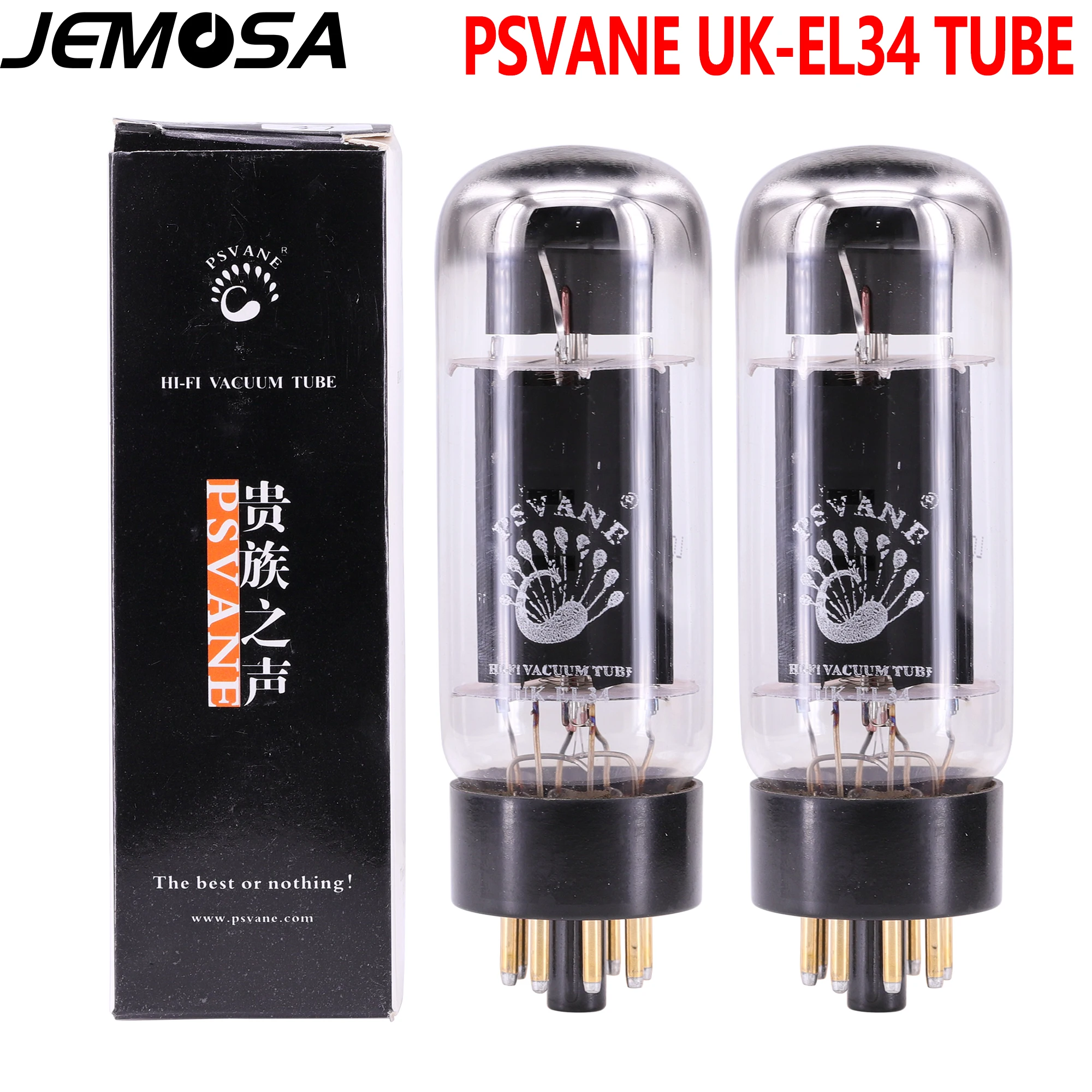 

PSVANE EL34 Vacuum Tube UK-EL34 Replace EL34B EL34C 6CA7 6CA7-Z 6CA7-T WE6CA7 Electron Tube HIFI Audio Vacuum Tube Amplifier