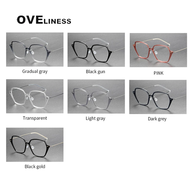 Оправа для очков Мужская квадратная из ацетата 2023