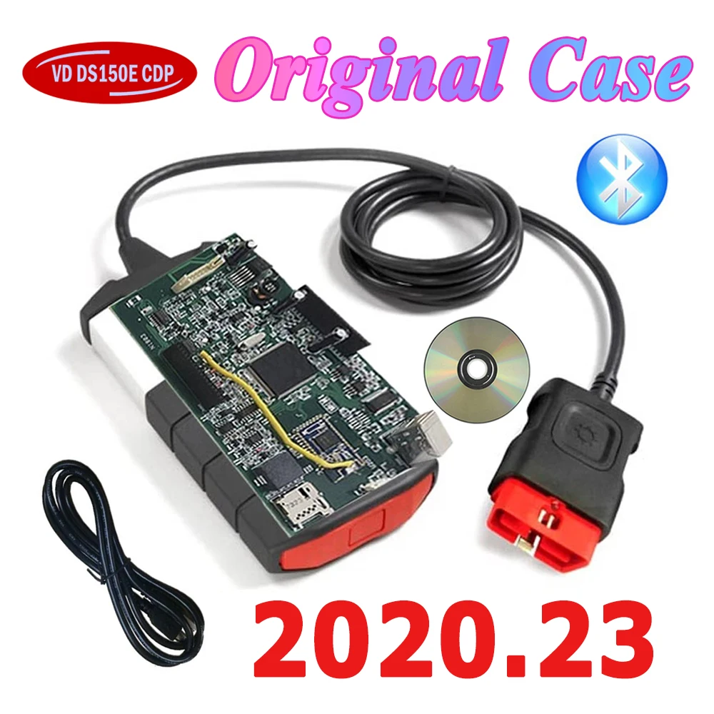 Новинка 2022 лучший V3.0 Obd2 сканер 2020 23 генератор ключей VD DS150E Cdp Bluetooth для автомобиля