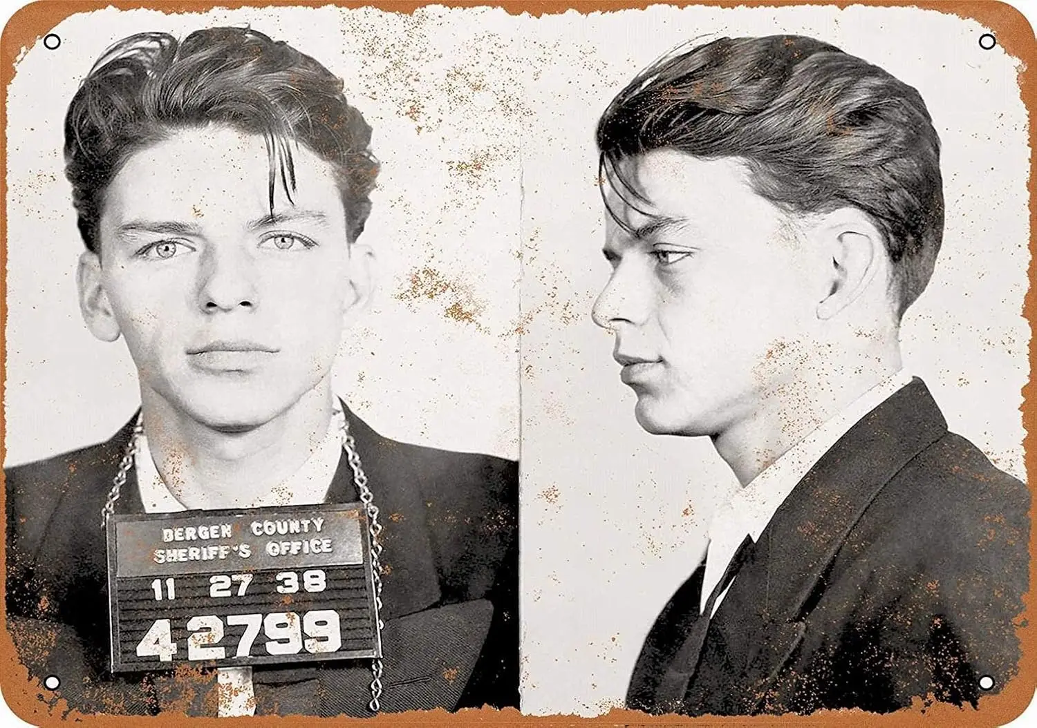 8 12 метров Sgn — Frnk Sntr Mug Shot Vntge Decortve Tn