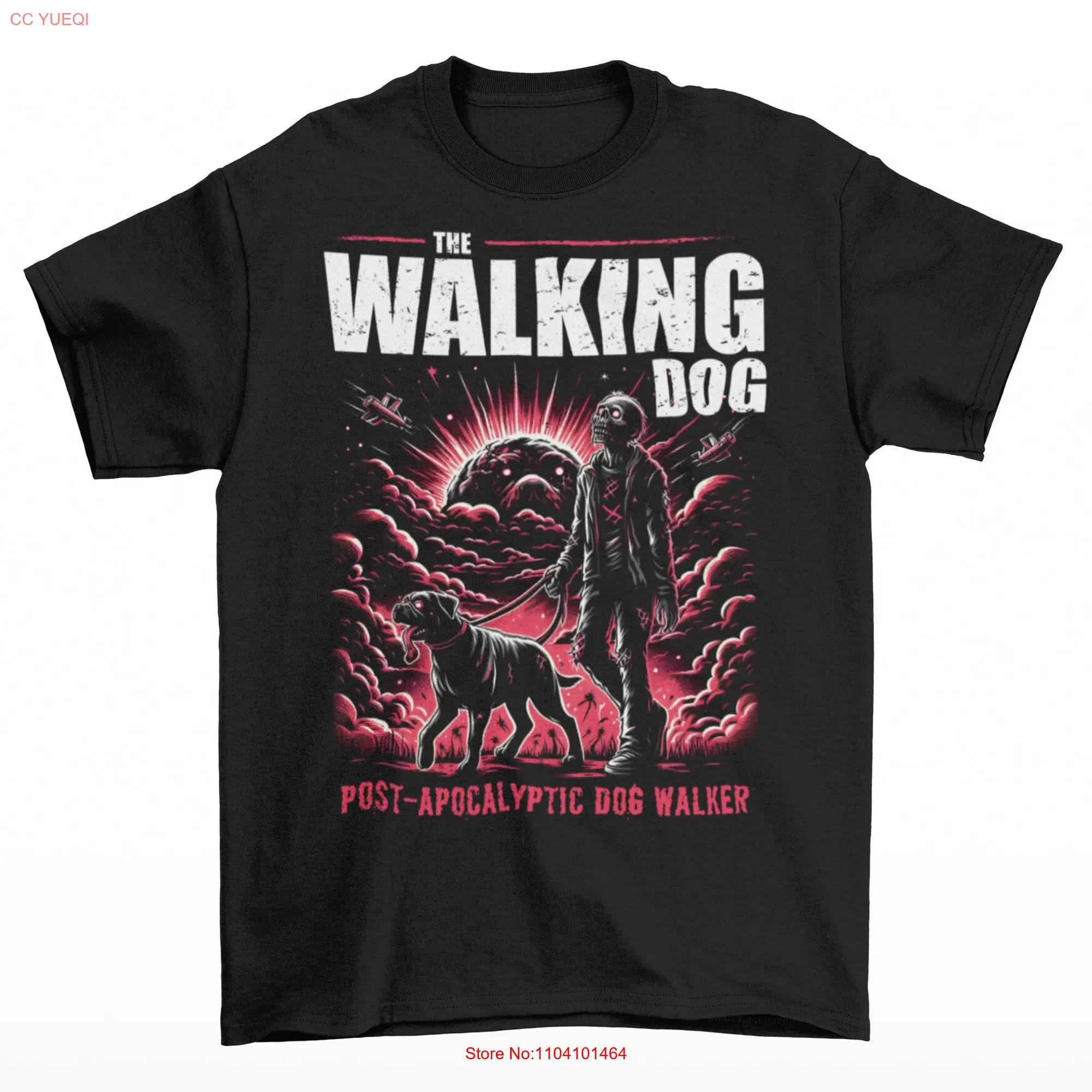 Футболка The Walking Dog с длинными или короткими рукавами
