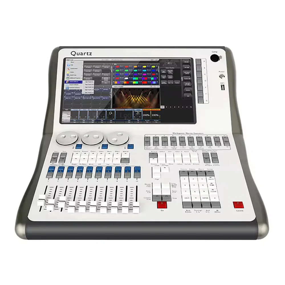 Фото Ava Stage DMX Control DJ Lighting Controller Световая консоль DMX Quartz Avolite Консоль контроллера освещения №1