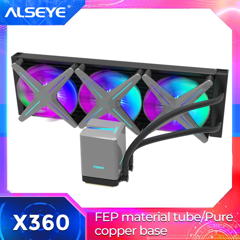 

Охладитель жидкости ALSEYE XTREME для LGA 775/115x/1366/2011/AM2/AM3/AM4