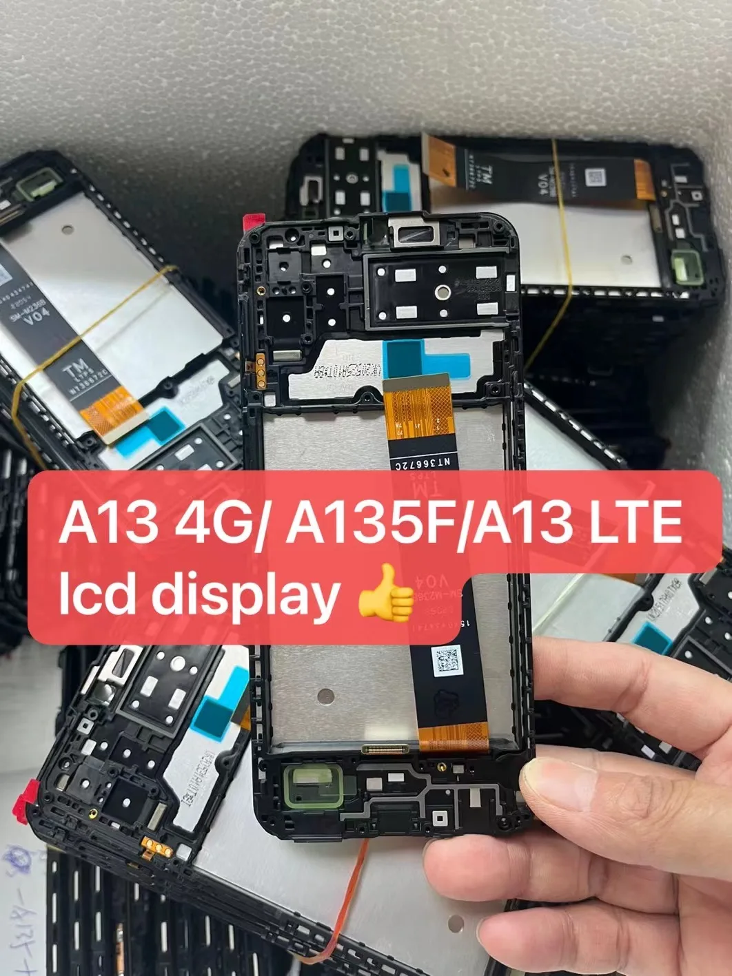 

6.5" Original A135F LCD For Samsung Galaxy A13 4G A135U Display Touch Screen Digitizer For Samsung A13 LTE A135B SM-A135U1 Tela
