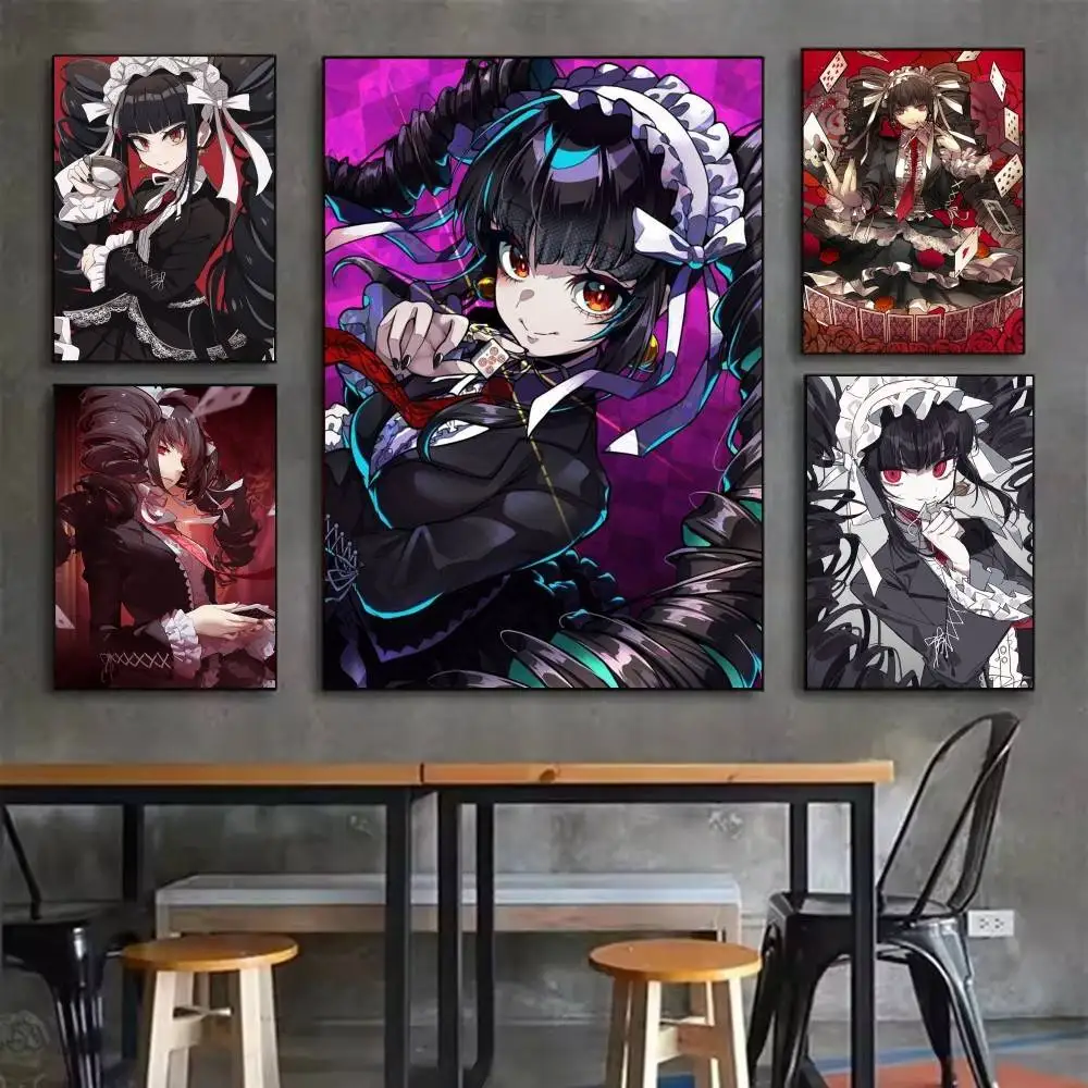 Фото Постер Celestia Ludenburg Danganronpa, водонепроницаемая HD-наклейка на стену, самоклеящаяся, с принтом №1